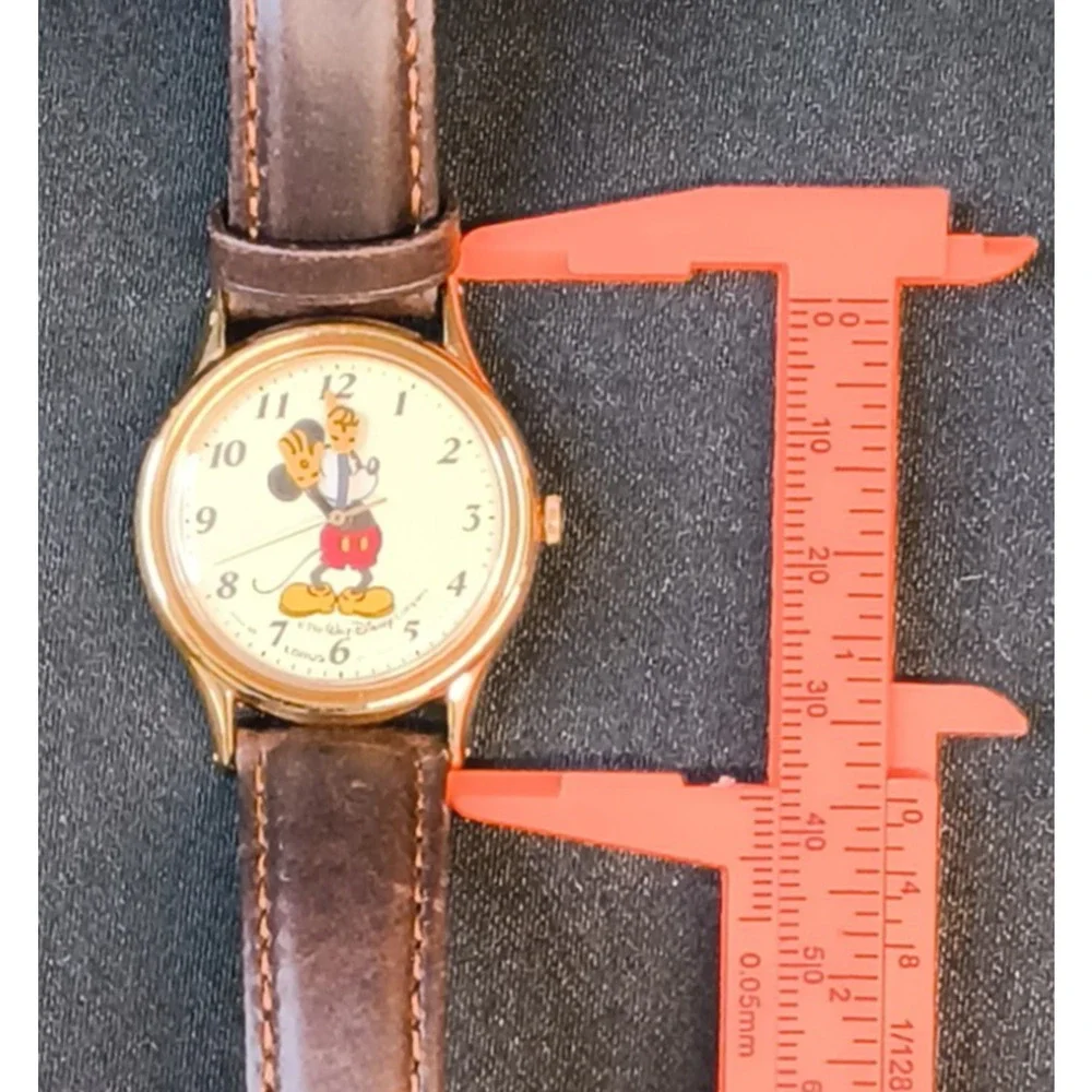Lorus Vintage Women's Mickey Mouse Watch Original Box & Manual-Used #W5508